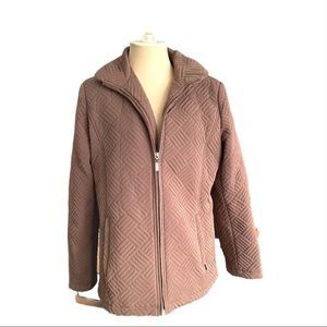 Gallery Brown Quilted Jacket